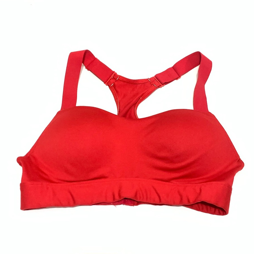 Victoria's Secret Red Racerback Sports Bra